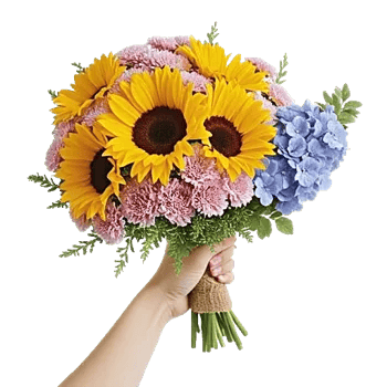 Amber Sunflower Glow