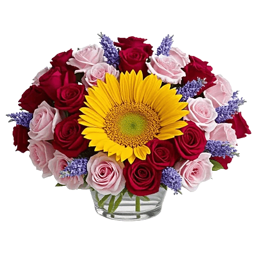 Golden Sunflower Bouquet