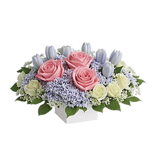 Blush Romantic Centerpiece