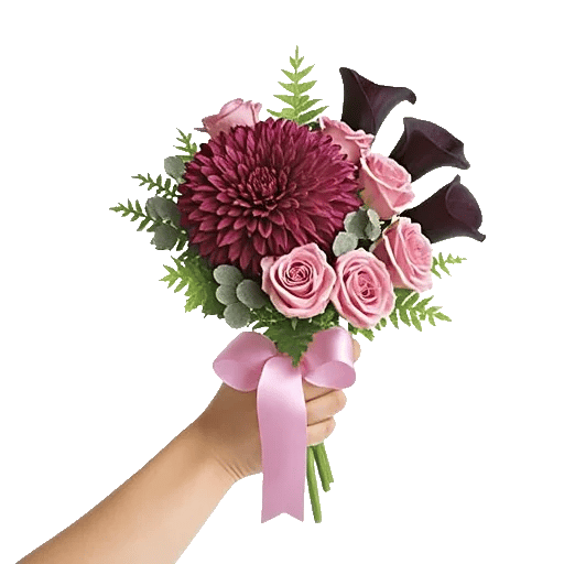 Crimson Blossom Harmony