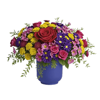 Crimson Blossom Harmony