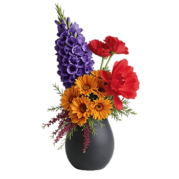 Crimson Blossom Harmony