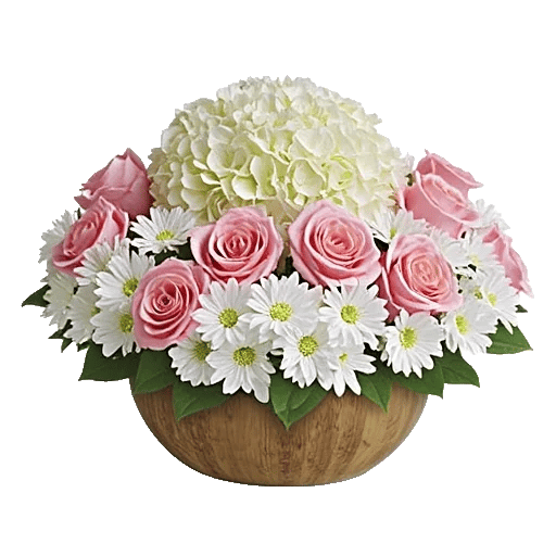 Blush Romantic Centerpiece