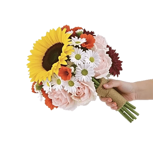 Golden Sunflower Bouquet