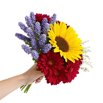 Golden Sunflower Bouquet
