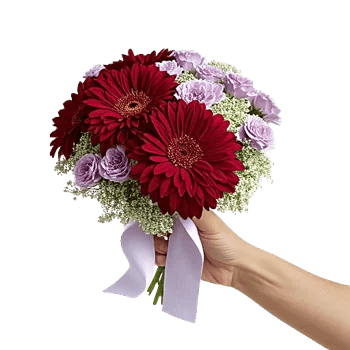 Crimson Blossom Harmony