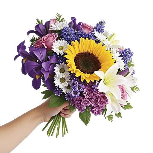 Golden Sunflower Bouquet