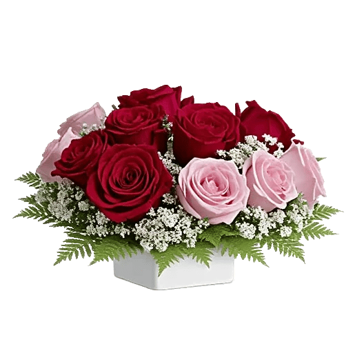 Blush Romantic Centerpiece