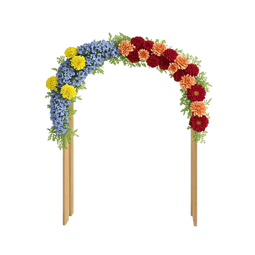 Radiant Bloom Cascade