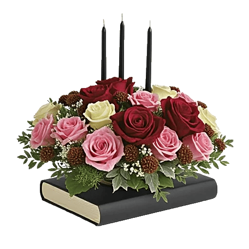 Blush Romantic Centerpiece