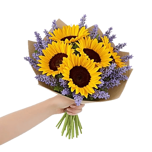 Golden Sunflower Bouquet