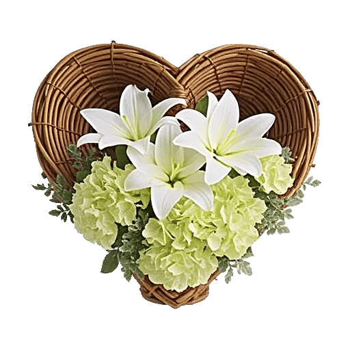 Graceful Lily Display