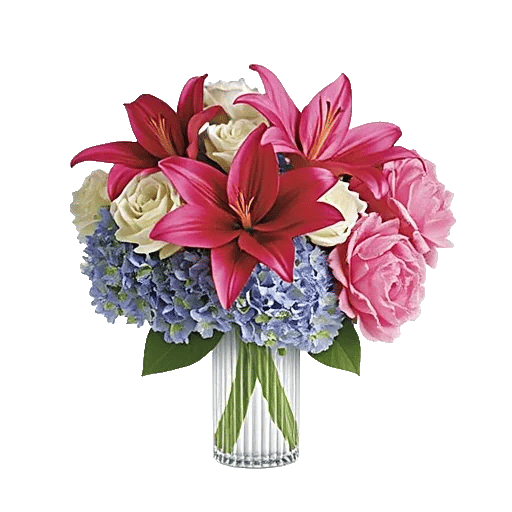 Graceful Lily Display