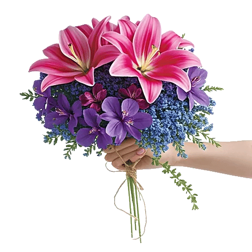 Graceful Lily Display