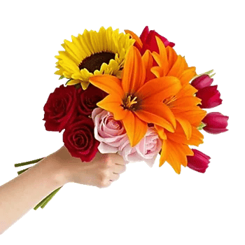 Golden Sunflower Bouquet