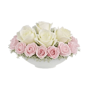 Blush Romantic Centerpiece