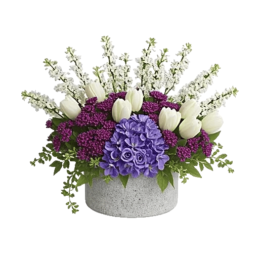 Blush Romantic Centerpiece