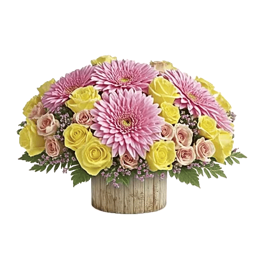 Blush Romantic Centerpiece