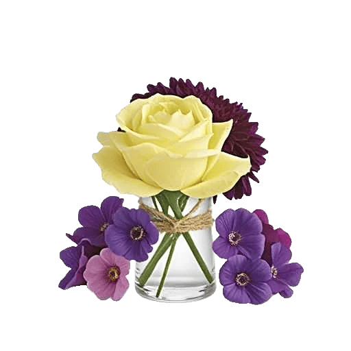Blush Romantic Centerpiece