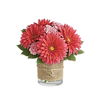 Blush Romantic Centerpiece