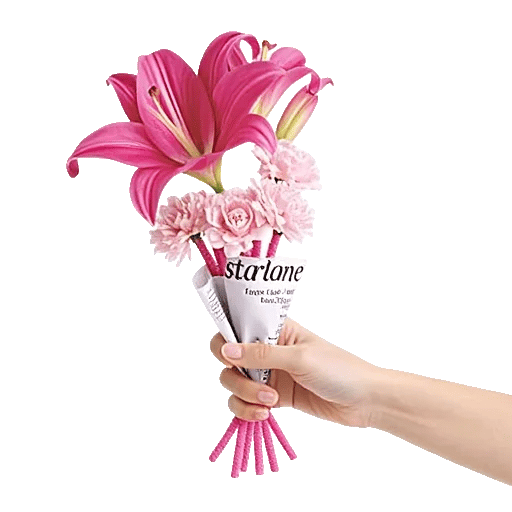 Graceful Lily Display