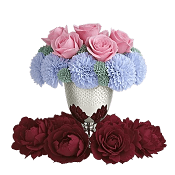 Blush Romantic Centerpiece