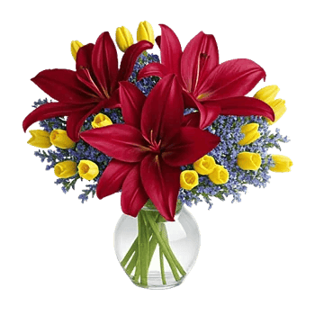 Graceful Lily Display