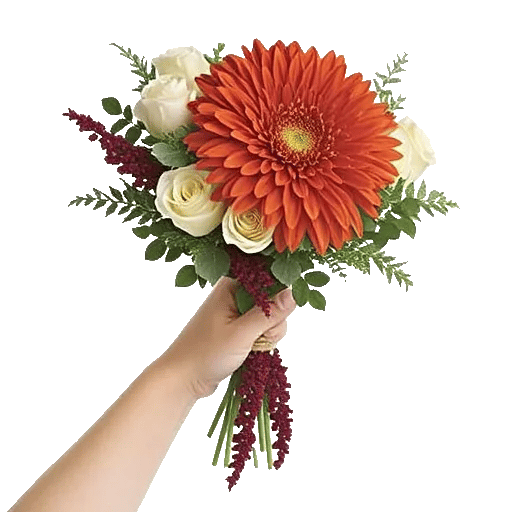 Crimson Blossom Harmony