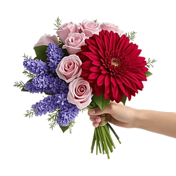 Crimson Blossom Harmony