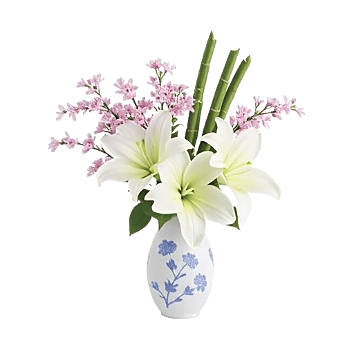 Graceful Lily Display