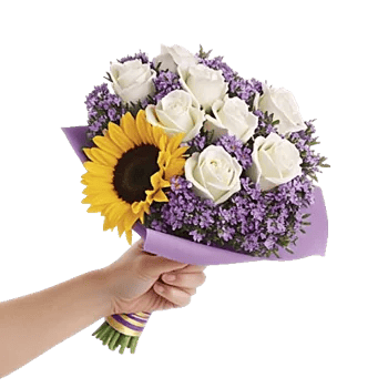 Golden Sunflower Bouquet