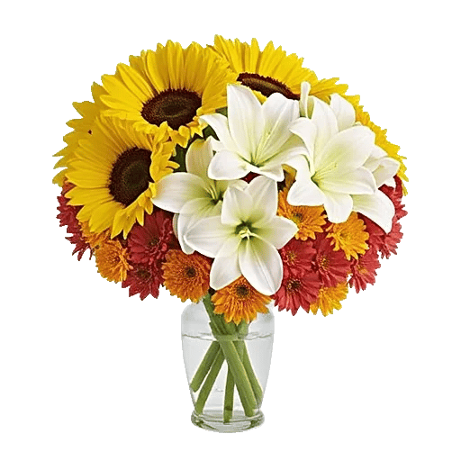 Radiant Bloom Cascade