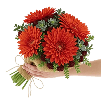 Crimson Blossom Harmony