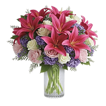 Graceful Lily Display