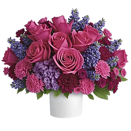 Crimson Blossom Harmony