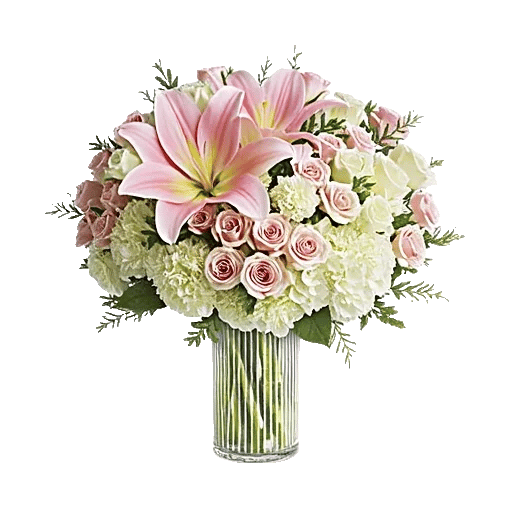 Graceful Lily Display