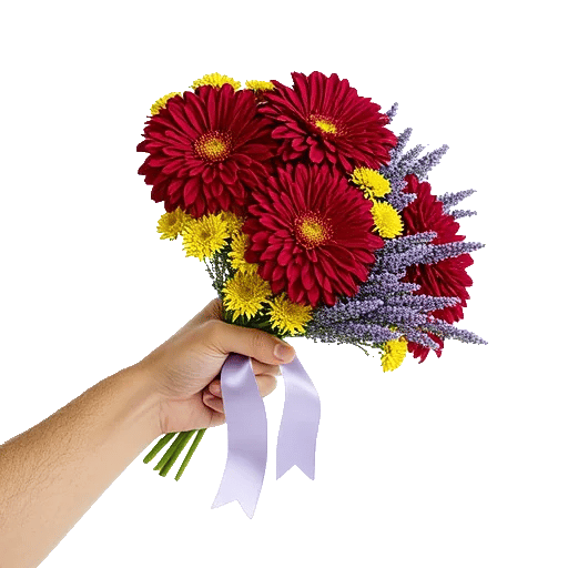 Crimson Blossom Harmony