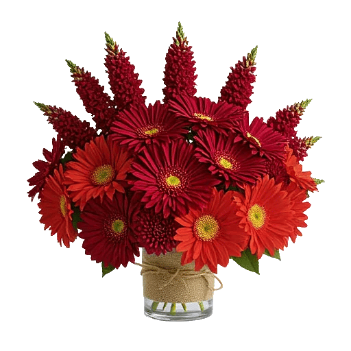 Crimson Blossom Harmony