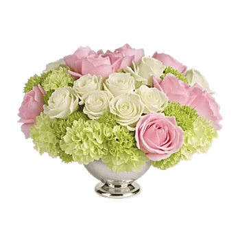 Blush Romantic Centerpiece