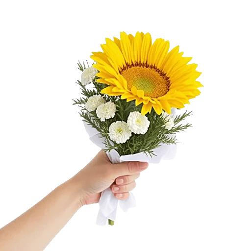 Golden Sunflower Bouquet
