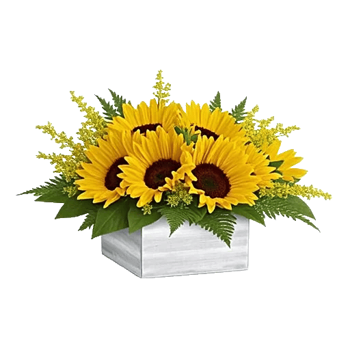 Golden Sunflower Bouquet
