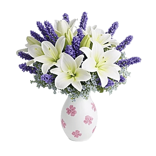 Graceful Lily Display