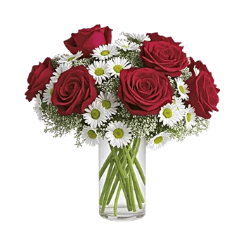 Crimson Blossom Harmony