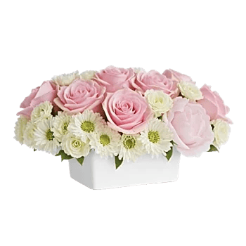 Blush Romantic Centerpiece