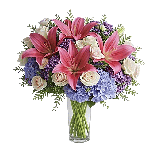 Graceful Lily Display