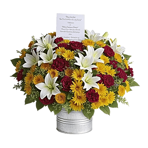 Graceful Lily Display