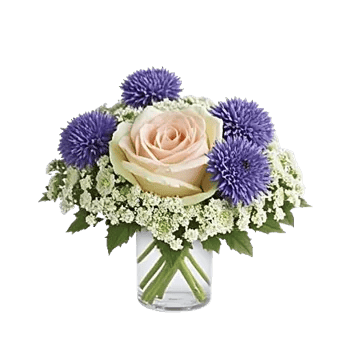 Blush Romantic Centerpiece