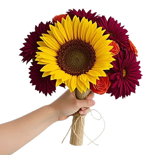 Amber Sunflower Glow