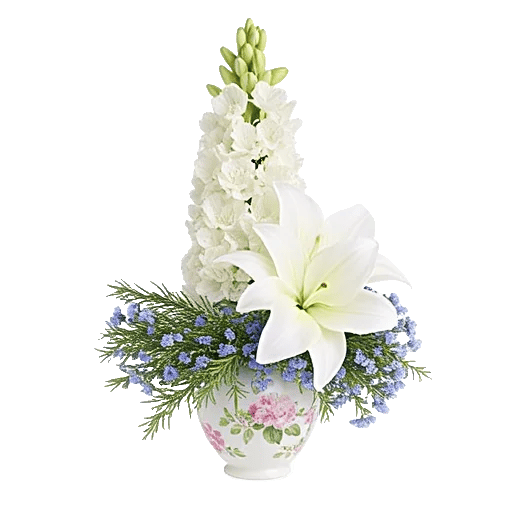 Graceful Lily Display