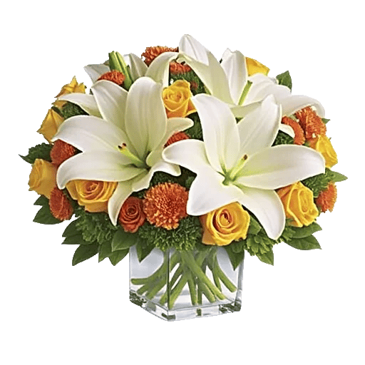 Graceful Lily Display